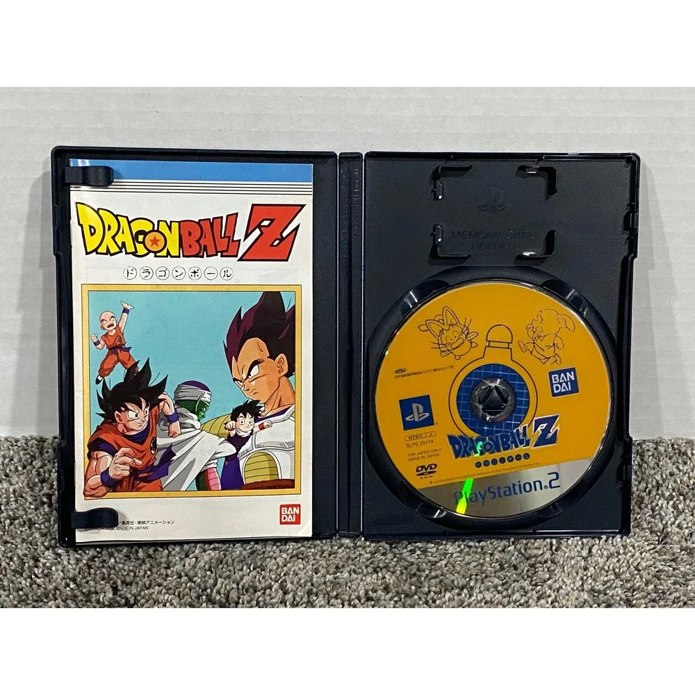 Video Game NTSC-J Import Dragon Ball Z Bandai Black OS Good